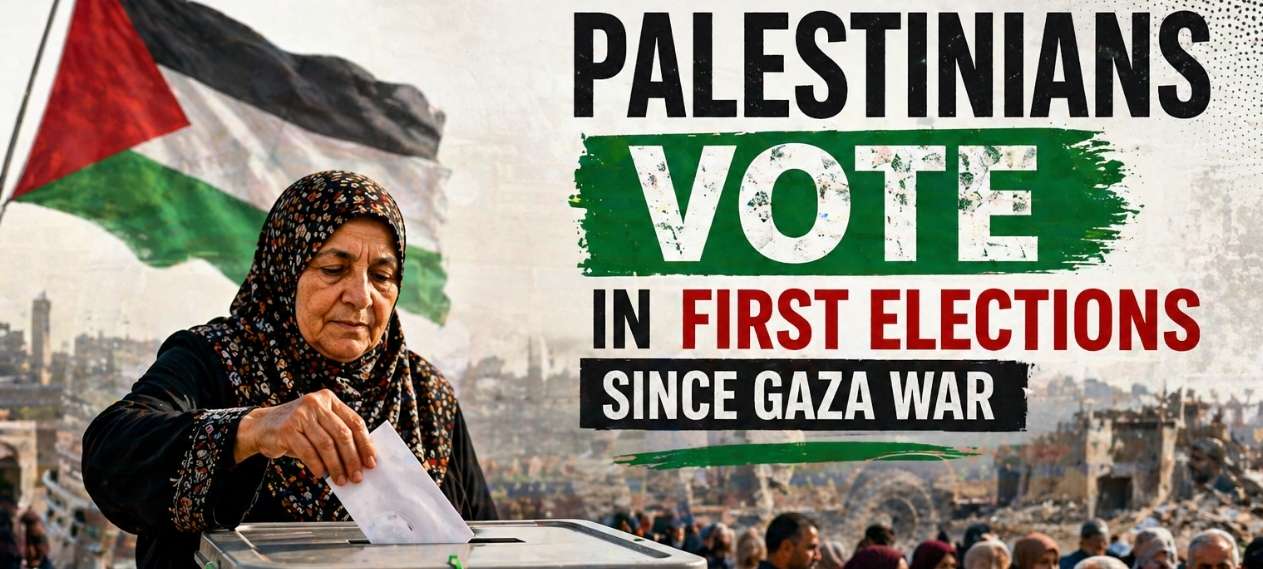 Palestinians Vote in First Elections Since Gaza War