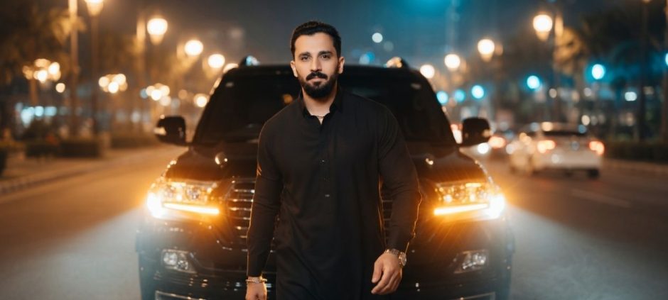 Rajab Butt Crashes Car into Barbershop in Lahore