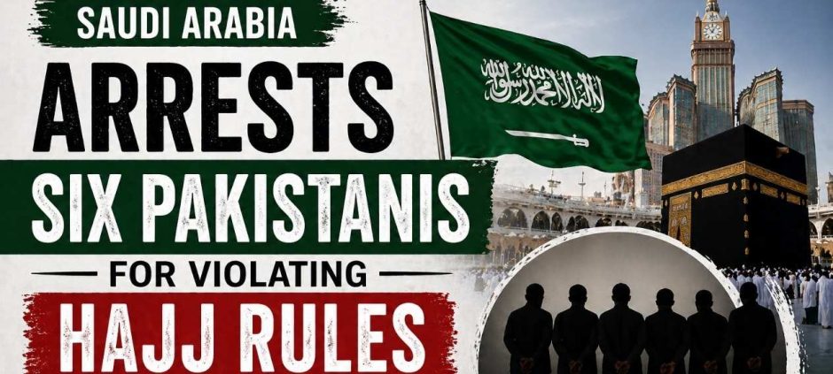 Saudi Arabia Arrests Six Pakistanis for Violating Hajj Rules