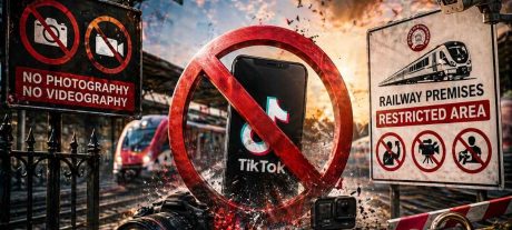 TikTok Filming Banned on Railway Premises, Photo and Videography Restricted