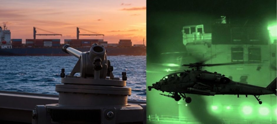 US Centcom Video Shows Iranian Vessel Touska Intercept
