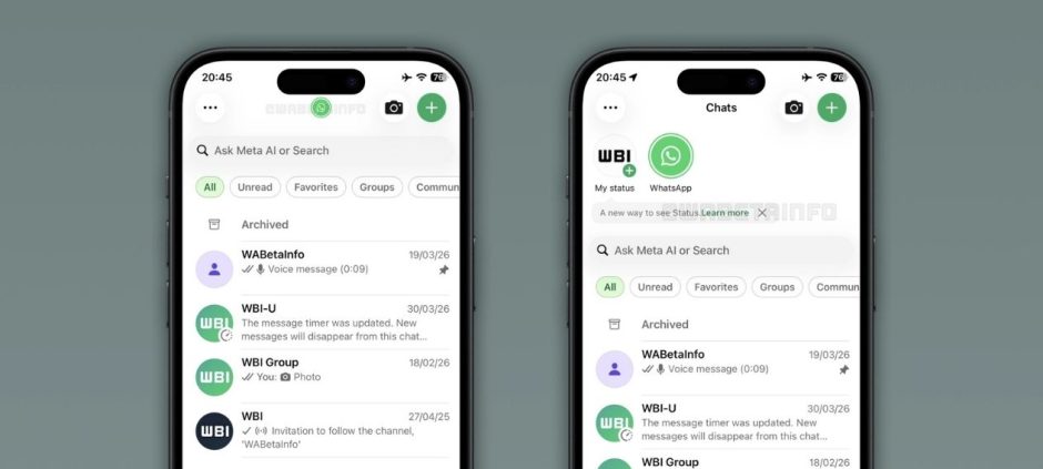 WhatsApp Tests Redesigned Status Feature for Better Accessibility