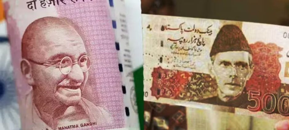 Indian Rupee Drops Nearly 12% Against Pakistani Rupee