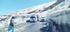 Authorities Warn Travelers as Snowfall Hits Babusar Top
