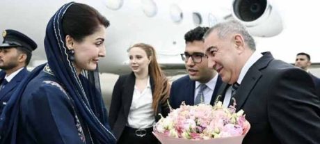 Maryam Nawaz Arrives in Baku for World Urban Forum and Diplomatic Visit