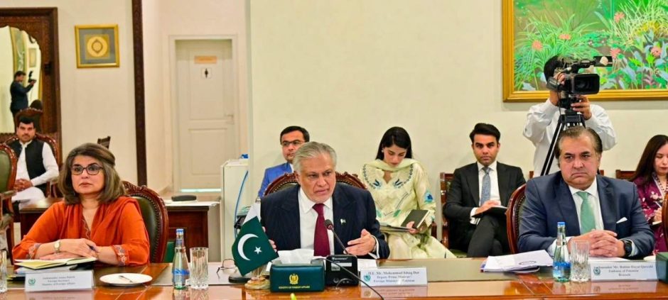 Ishaq Dar Reviews Foreign Policy, Peace Priorities