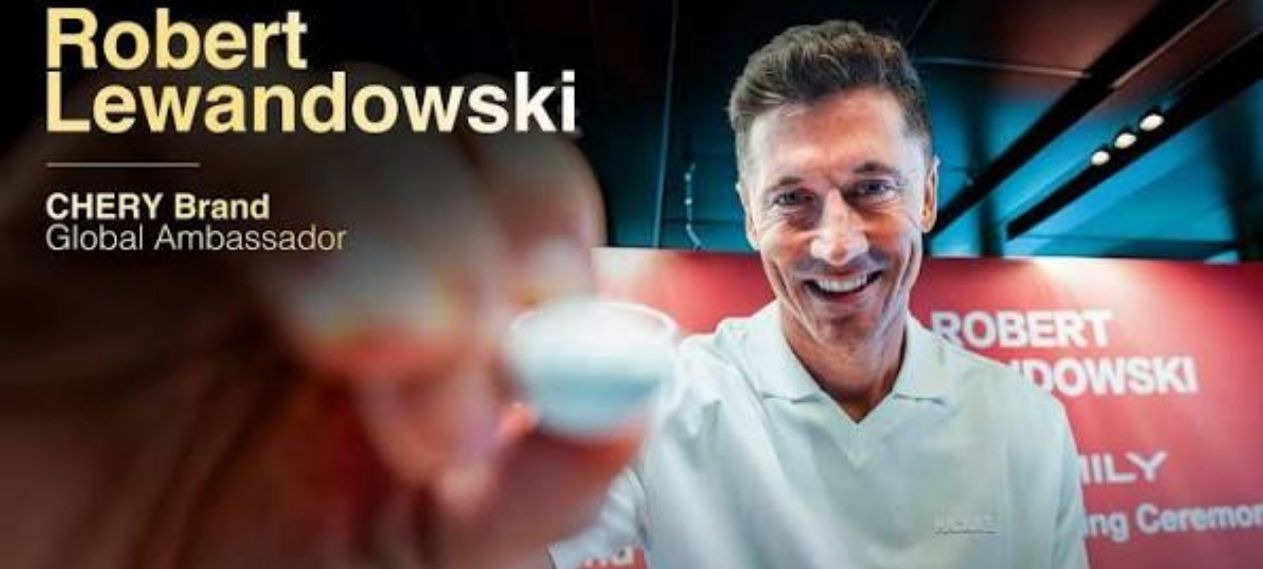 Lewandowski Joins Chery as Global Brand Ambassador