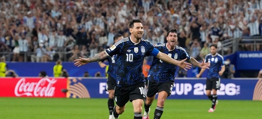 Messi Creates World Cup History After Goal Against Jordan
