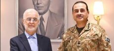 Asim Munir Meets Iranian Interior Minister at GHQ for Security Talks