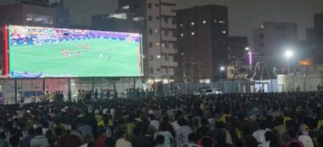 Big Screens Installed Across Cities for FIFA World Cup Final
