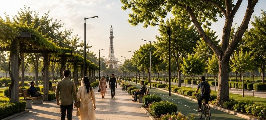 Lahore to unveil first walk-friendly area in October