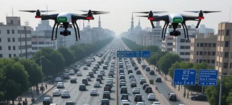 Lahore Deploys AI Drones to Improve Traffic Management
