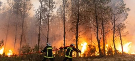 France and Spain Race to Contain Fires before New Heatwave