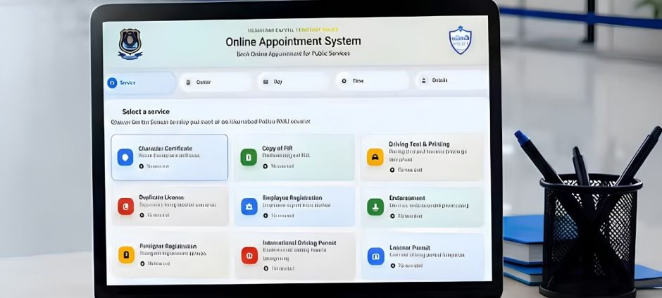 Islamabad Police Launches Online Appointment System for Citizens