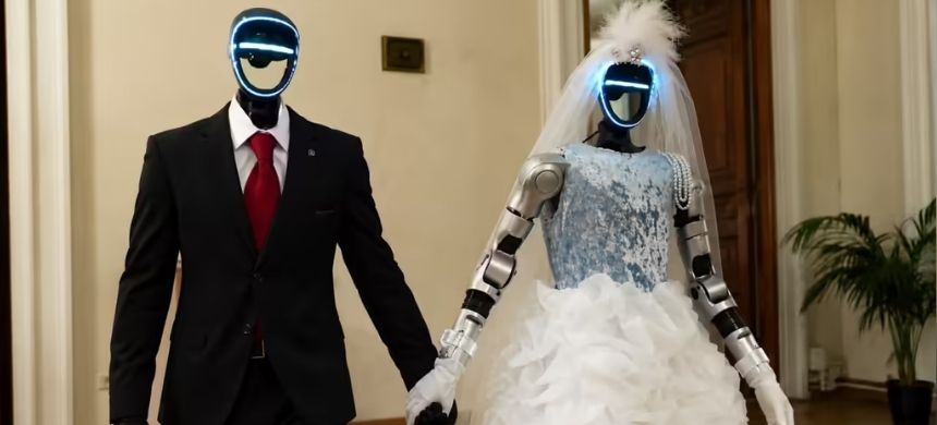 Russia Hosts First-Ever Humanoid Robots Wedding