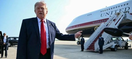 Trump Hails First Flight on Qatar-Gifted Air Force One