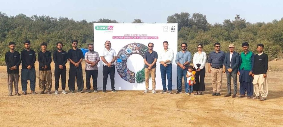 Zong Leads Plastic Free July Drive at Hawksbay Beach