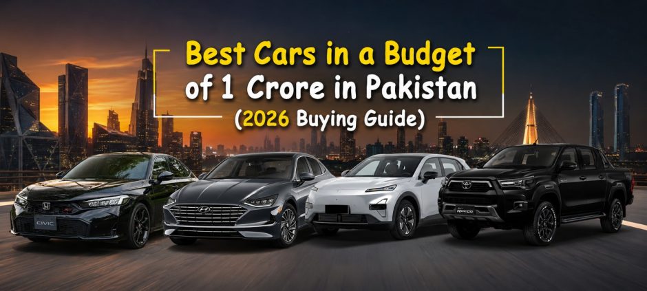 Best Cars in a Budget of 1 Crore in Pakistan (2026 Buying Guide)