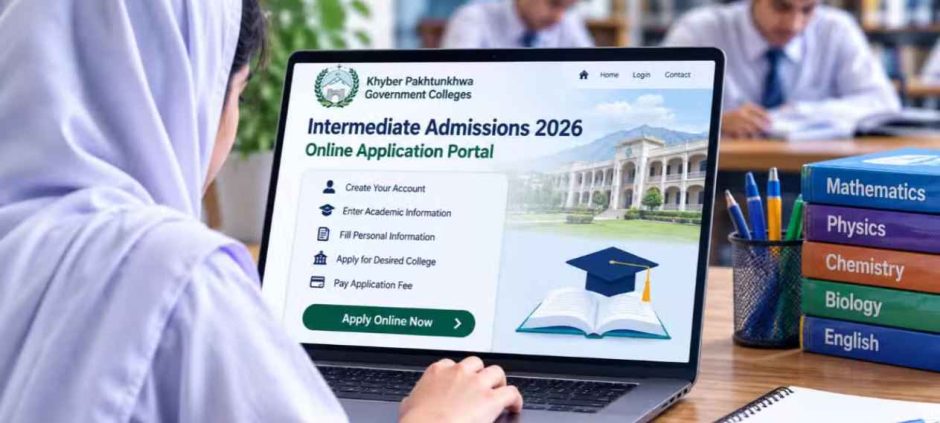 KP ANNOUNCES INTERMEDIATE PART-I ADMISSIONS 2026