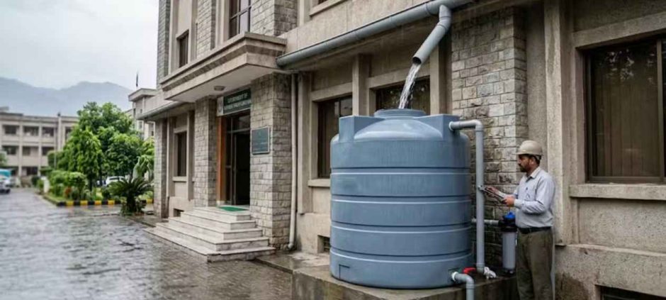 KP Orders All Government Departments to Store Rainwater