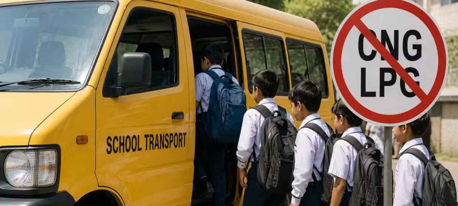 Karachi Board Bans CNG and LPG in Student Transport Vehicles