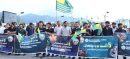 NAVTTC Holds Kashmir Solidarity Walk on Youm-e-Istehsal