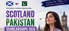 Scotland Pakistan Scholarships 2026 Open for Women