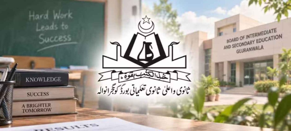 BISE Gujranwala Revises SSC and HSSC Fees From September 19
