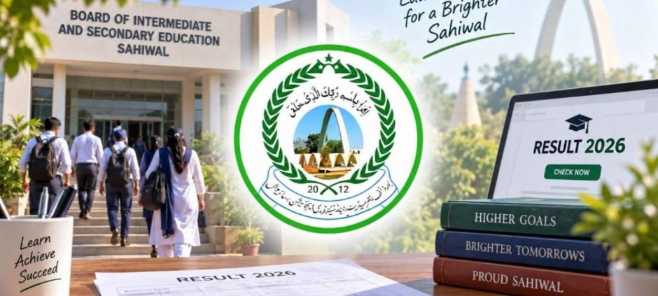 BISE Sahiwal 12th Class Result 2026 Announced