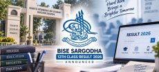 BISE Sargodha 12th Class Result 2026 Announced