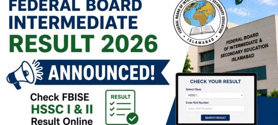 FBISE 12th Class Result 2026: Four Easy Ways to Check