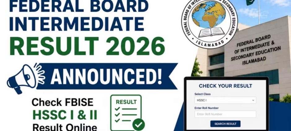 Federal Board Announces 11th Class Result 2026