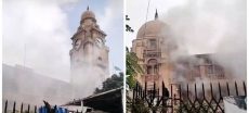 Fire Completely Destroys Karachi Mayor Murtaza's Office