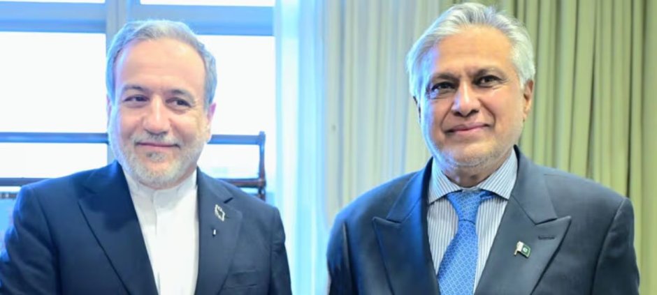 Ishaq Dar, Abbas Araghchi Discuss Regional Developments at UNGA