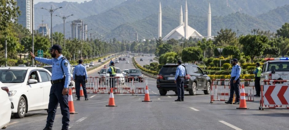 Islamabad Announces Road Closures for Two Days