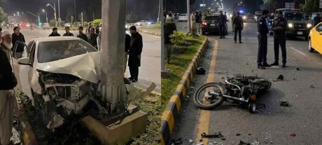 PMLN MNA’s Son Involved in Islamabad Accident Injuring Two