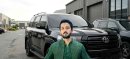 Rajab Butt’s Luxury Land Cruiser Seized in Lahore Police Crackdown
