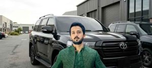 Rajab Butt’s Luxury Land Cruiser Seized in Lahore Police Crackdown