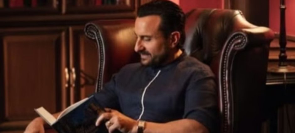 Saif Ali Khan Joins Instagram With a Book-Lover’s First Post