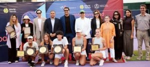 US diplomat joins Pakistani-American couple at landmark tennis event