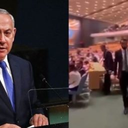 Pakistan walks out as Netanyahu speaks after Shehbaz.