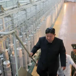 North Korea releases first photos of its prohibited uranium enrichment facility