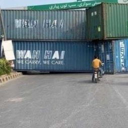 Rawalpindi Sealed Off with Containers as PTI Prepares for Protest